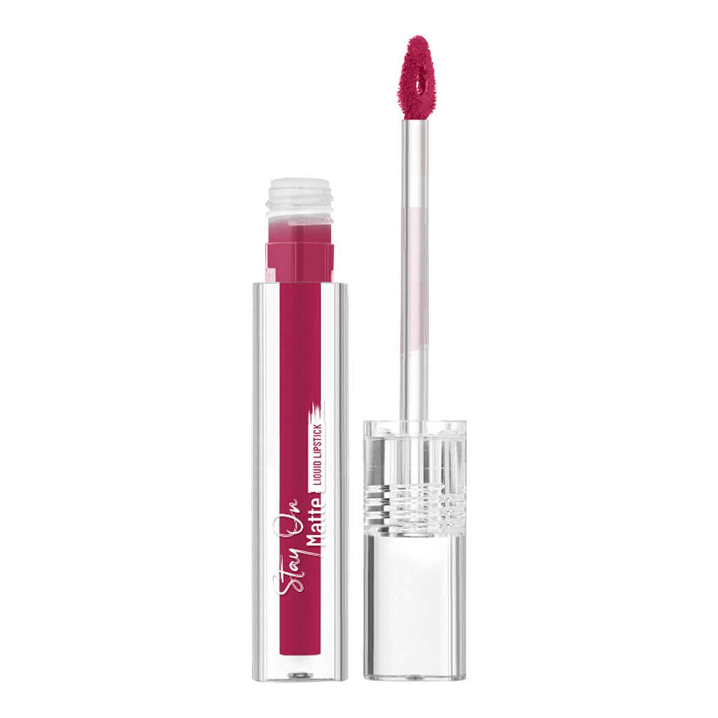 Swiss Beauty Stay On Matte Liquid Lipstick - 14 Smokey Maroon