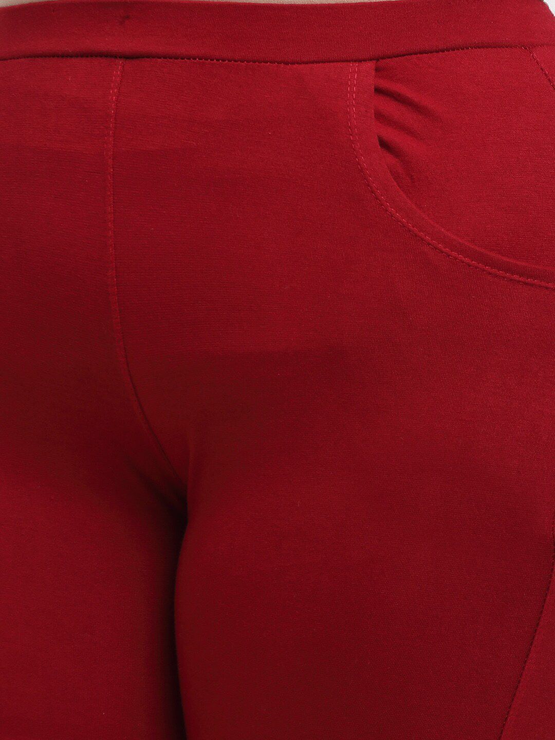 TAG 7 Women Plus Size Ankle Length Cotton Leggings