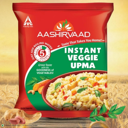 Aashirvaad Instant Veggie Upma