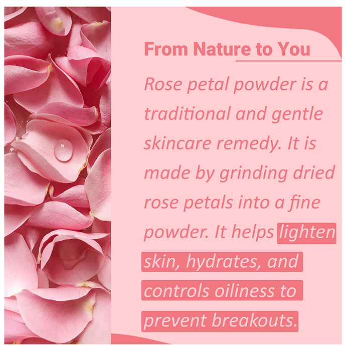 Minature Rose Petal Powder