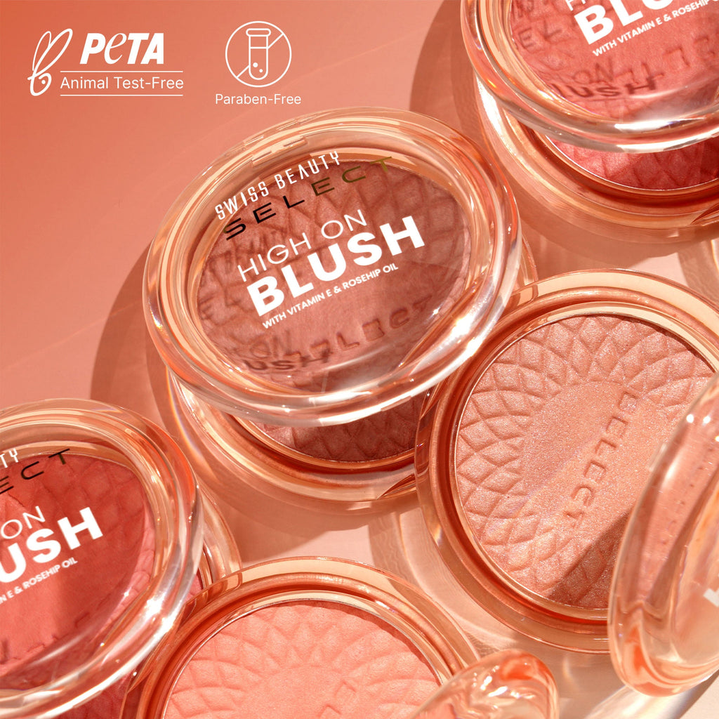 Swiss Beauty Select High On Blush - Pretty Peach - Distacart