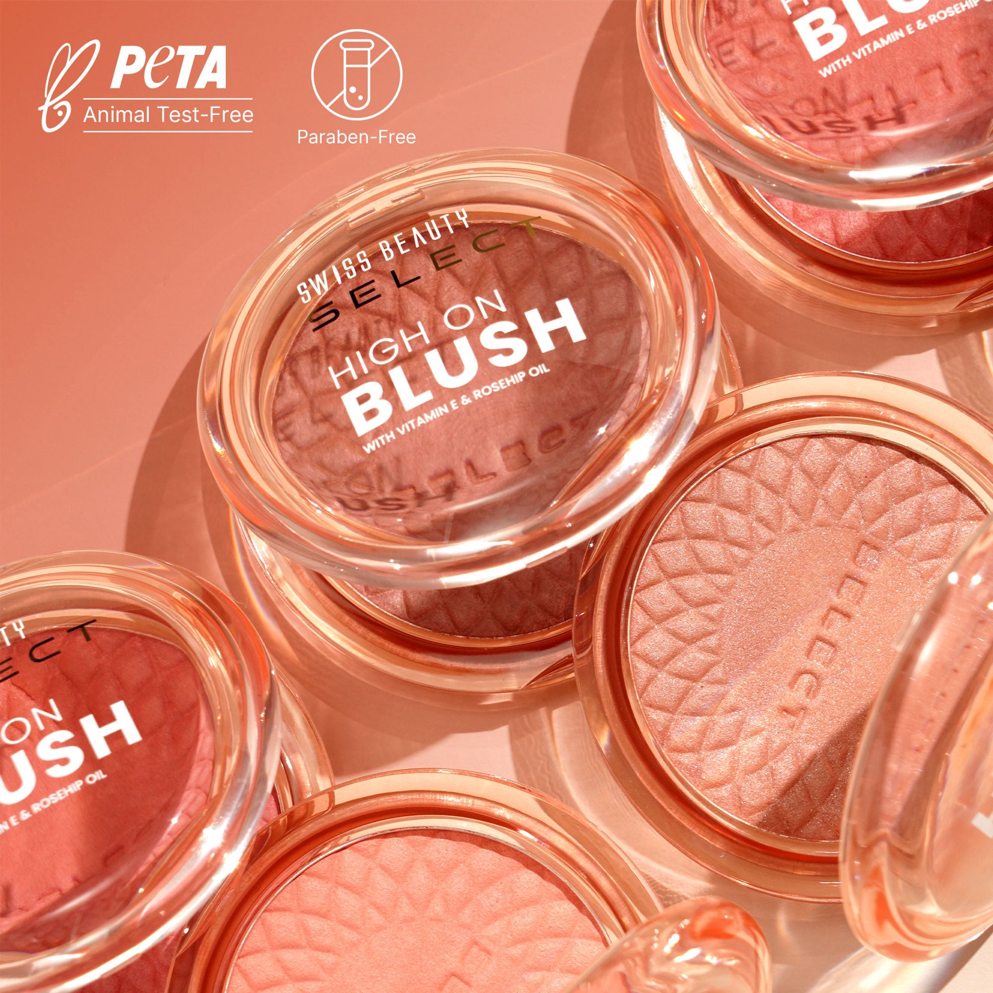 Swiss Beauty Select High On Blush - Soft Pink - Distacart