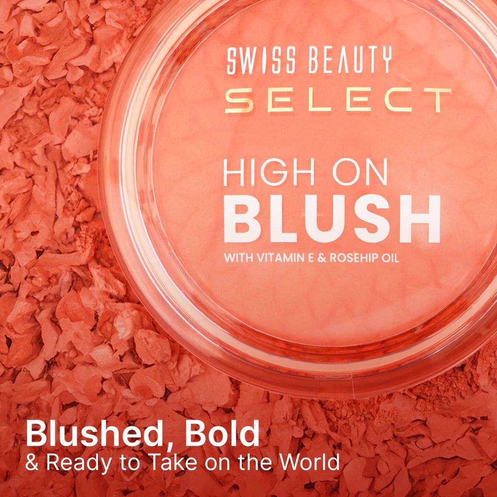 Swiss Beauty Select High On Blush - Burnt Rose - Distacart