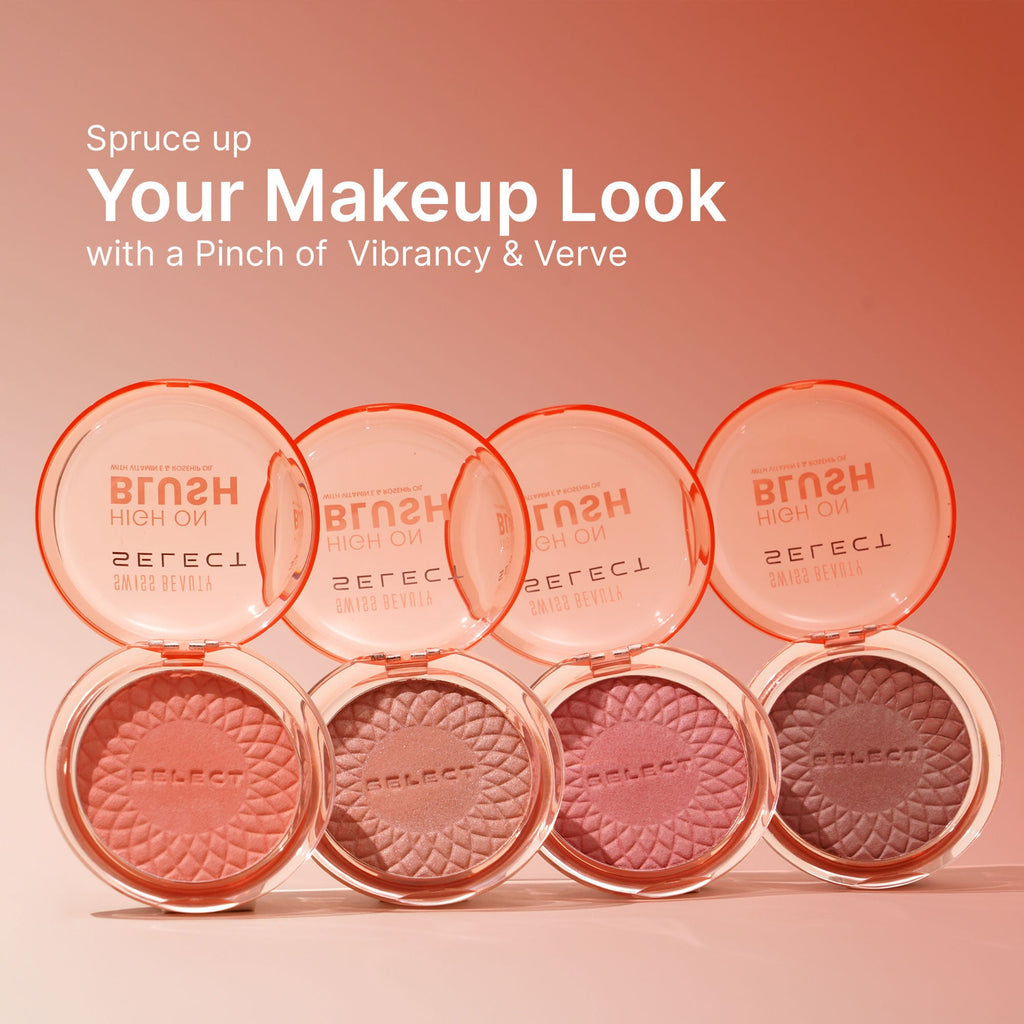 Swiss Beauty Select High On Blush - Burnt Rose - Distacart