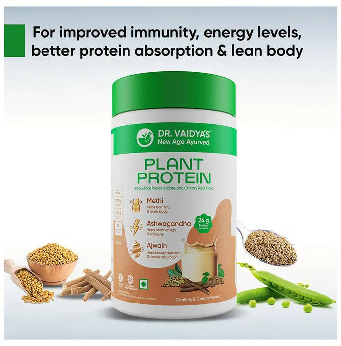 Dr. Vaidya's Plant Protein Powder - Distacart