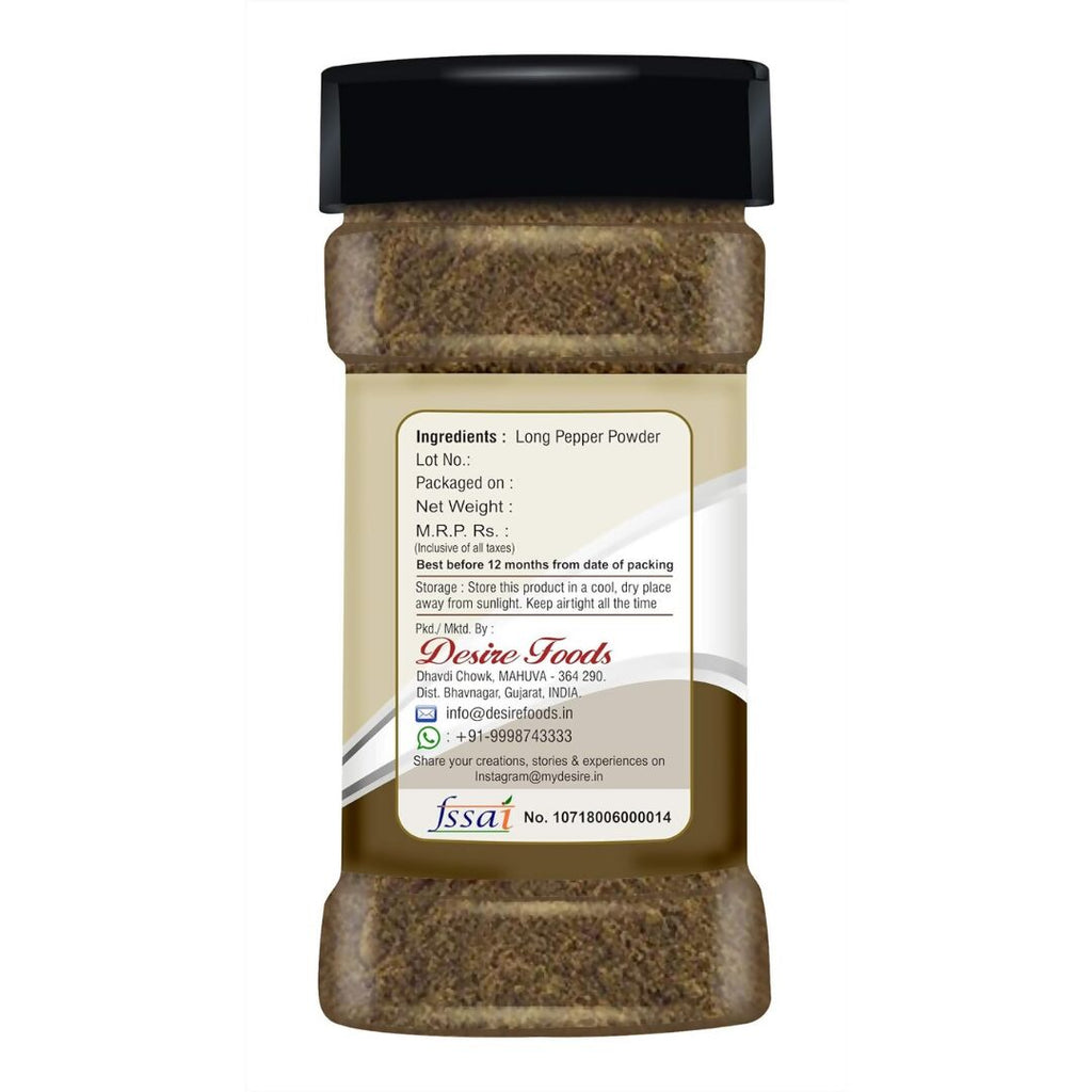 Desire Long Pepper Powder - Distacart