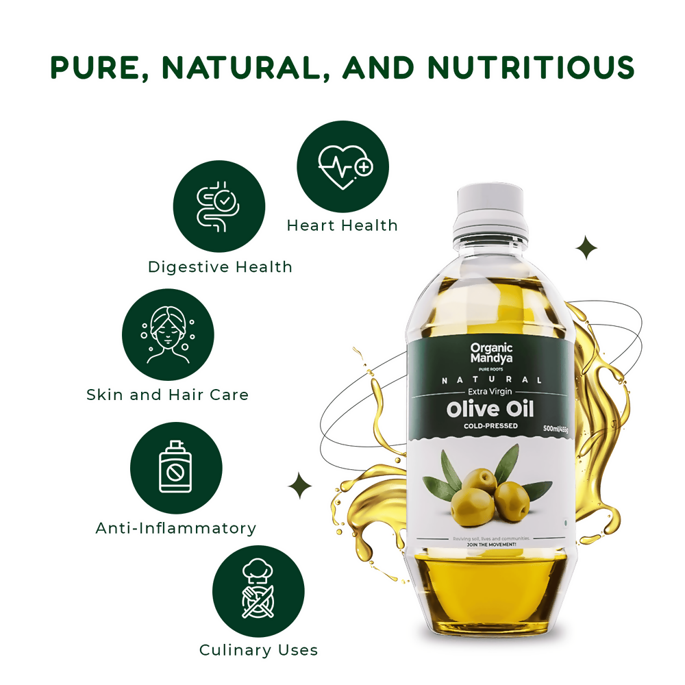 Organic Mandya Cold Pressed - Olive Oil - Distacart