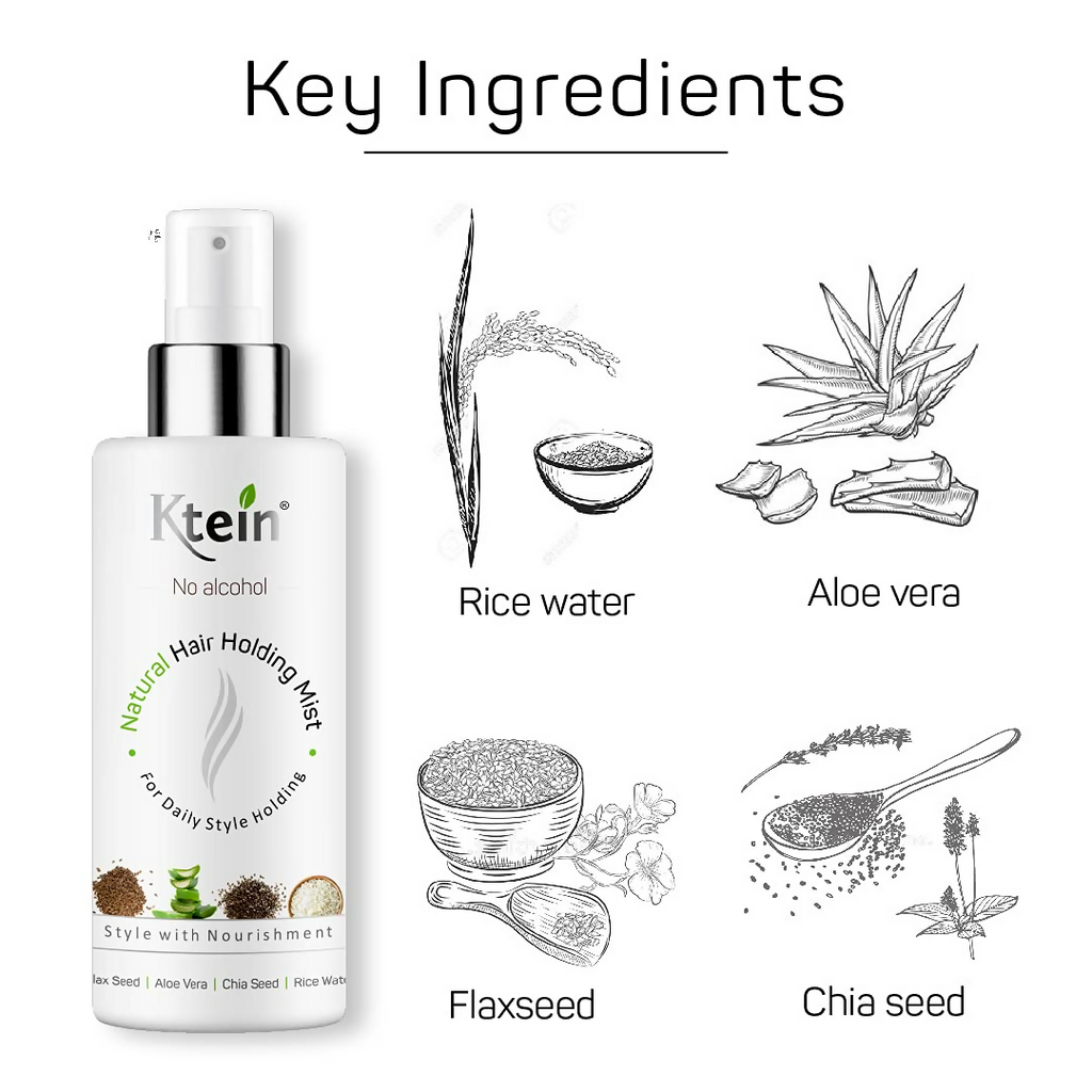 Ktein Natural Hair Holding Spray Without Alcohol