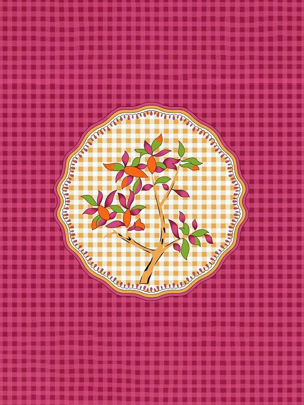 HOMETALES Pink & Beige Ethnic Motifs Cotton 104 TC King Bedsheet with 2 Pillow Covers