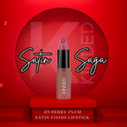 KINDED Satin Saga Bullet Creamy Lipstick With Satin Finish & Vitamin E - 05 Berry Plum