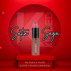 KINDED Satin Saga Bullet Creamy Lipstick With Satin Finish & Vitamin E - 06 Insta Nude