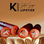 KINDED Satin Saga Bullet Creamy Lipstick With Satin Finish & Vitamin E - 07 Cafe Mocha
