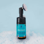 Pilgrim Volcanic Lava Ash Foaming Face Wash with Brush - Distacart