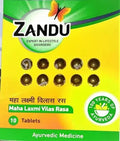 Zandu Mahalakshmi Vilas Ras Tablets - Distacart