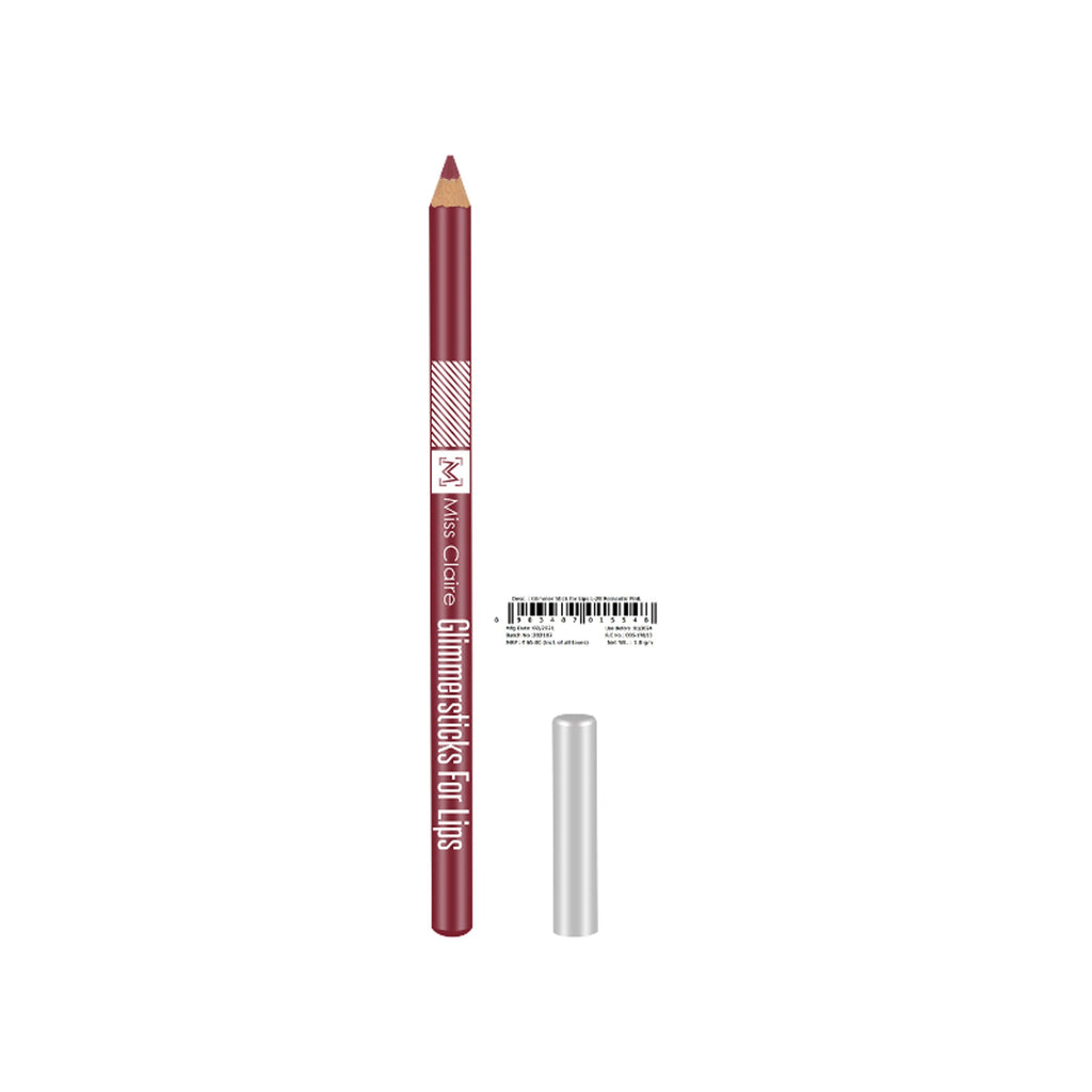 Miss Claire Glimmersticks For Lips - Romantic Pink L-28 - Distacart