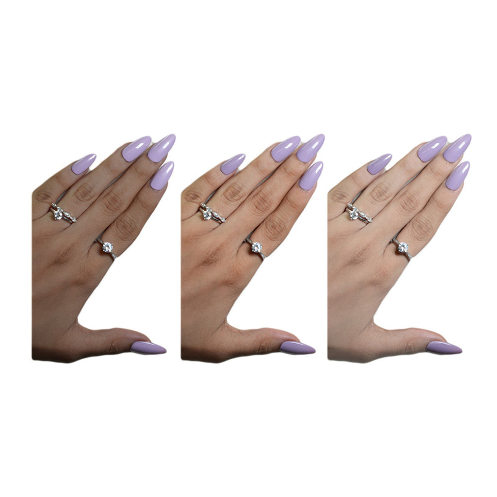 SOEZI Violet Victory Reusable Press On Nails - Application Kit - Distacart