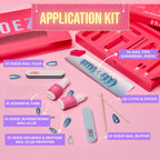 SOEZI Walkin On Eggshells Reusable Press On Nails - Application Kit