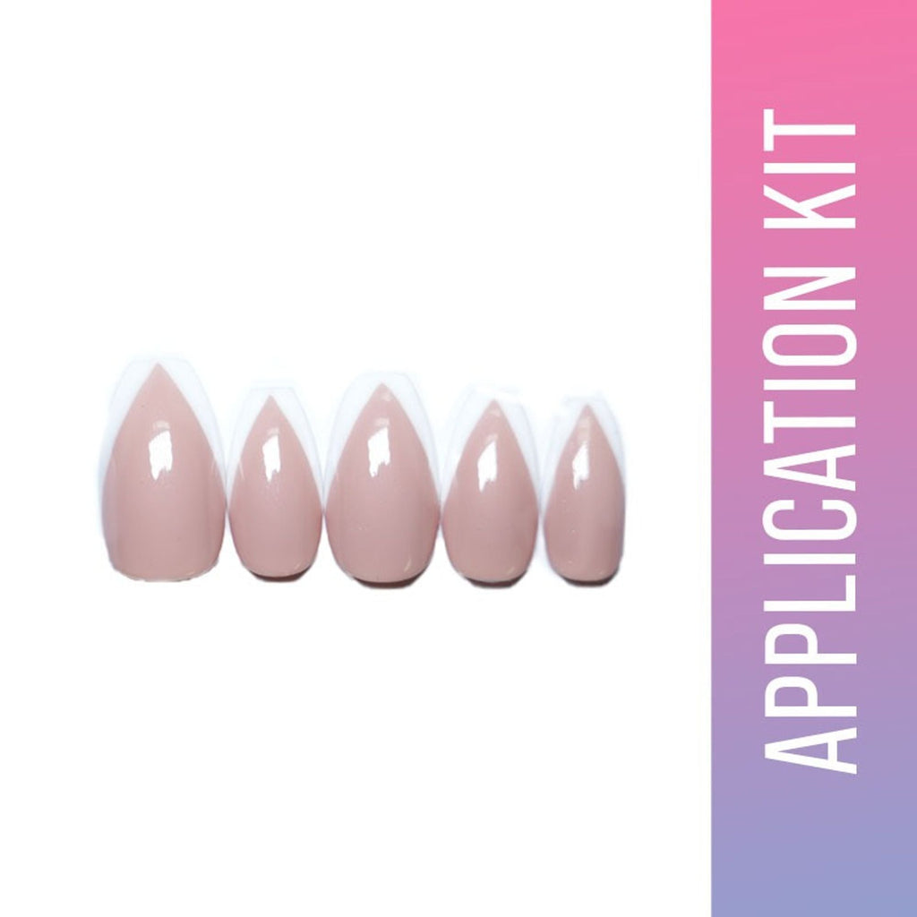 SOEZI Oh La La Reusable Press On Nails - Application Kit
