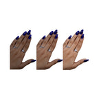 SOEZI Ballsy Blues Reusable Press On Nails - Ready To Wear Kit - Distacart