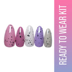 SOEZI Cute And Casual Reusable Press On Nails - Ready To Wear Kit