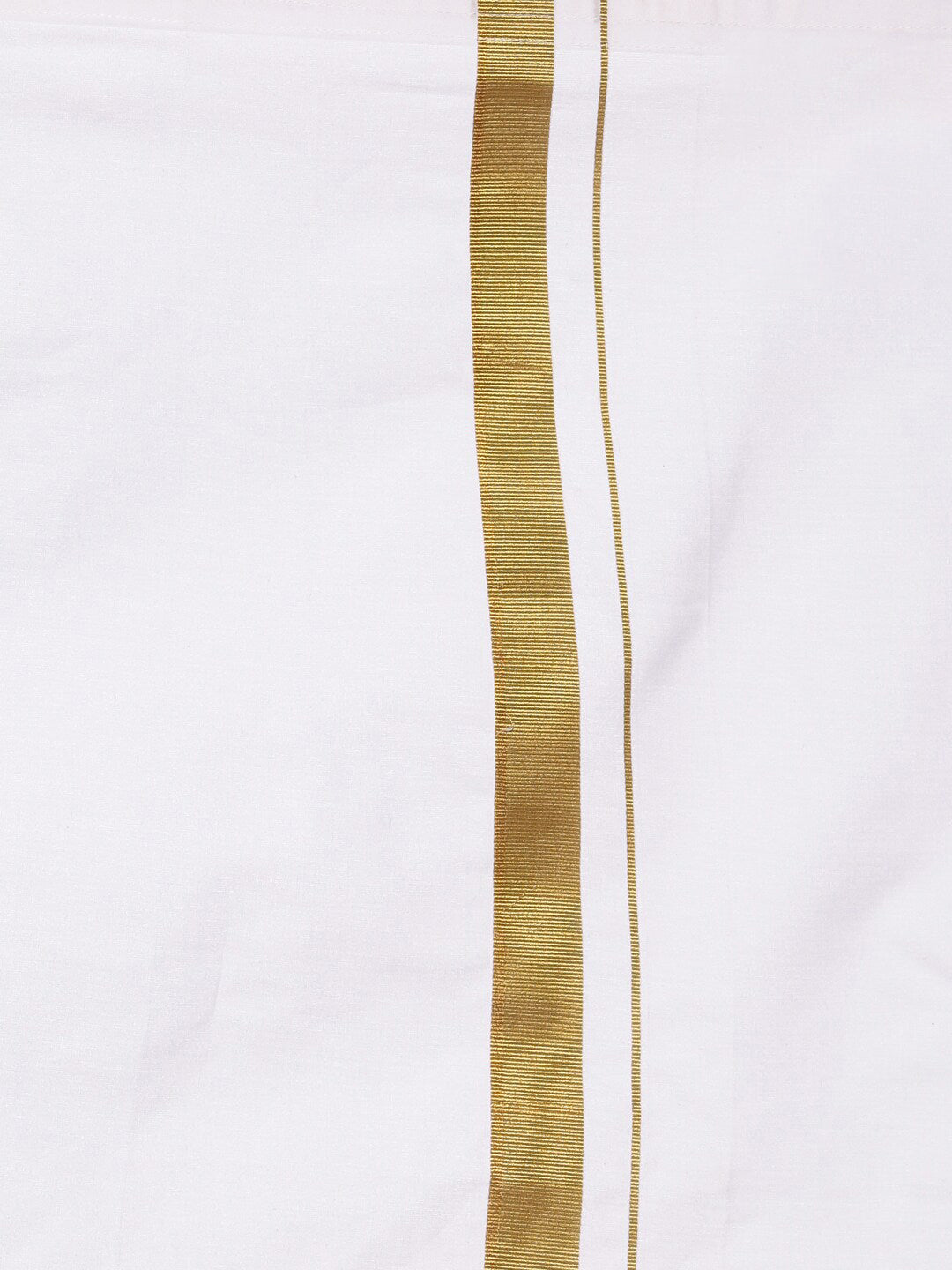 Sethukrishna Boys Green & White Solid Pure Cotton Shirt with Readymade Dhoti