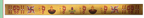 Stickerbazaar Micro Golden Door Border Patti Sticker - Distacart