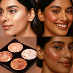 Makeup Revolution Highlighter Cheek Kit - Don't Hold Back - Distacart