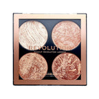 Makeup Revolution Highlighter Cheek Kit - Don't Hold Back - Distacart