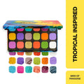 Makeup Revolution Forever Flawless Eyeshadow Palette-18 Smooth & Rich Shade - Bird of Paradise
