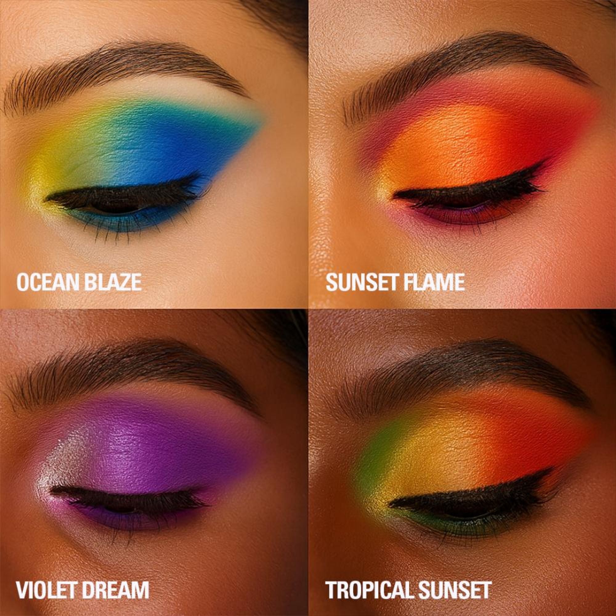 Makeup Revolution Forever Flawless Eyeshadow Palette-18 Smooth & Rich Shade - Bird of Paradise - Distacart