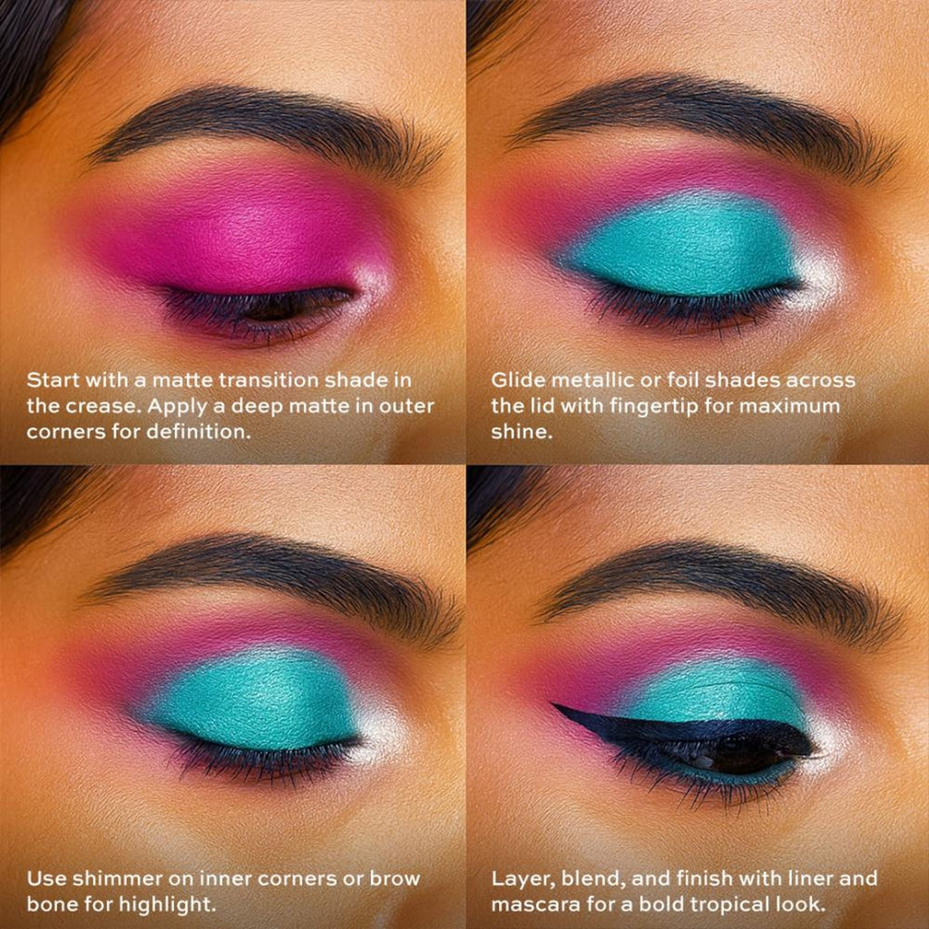 Makeup Revolution Forever Flawless Eyeshadow Palette-18 Smooth & Rich Shade - Bird of Paradise - Distacart