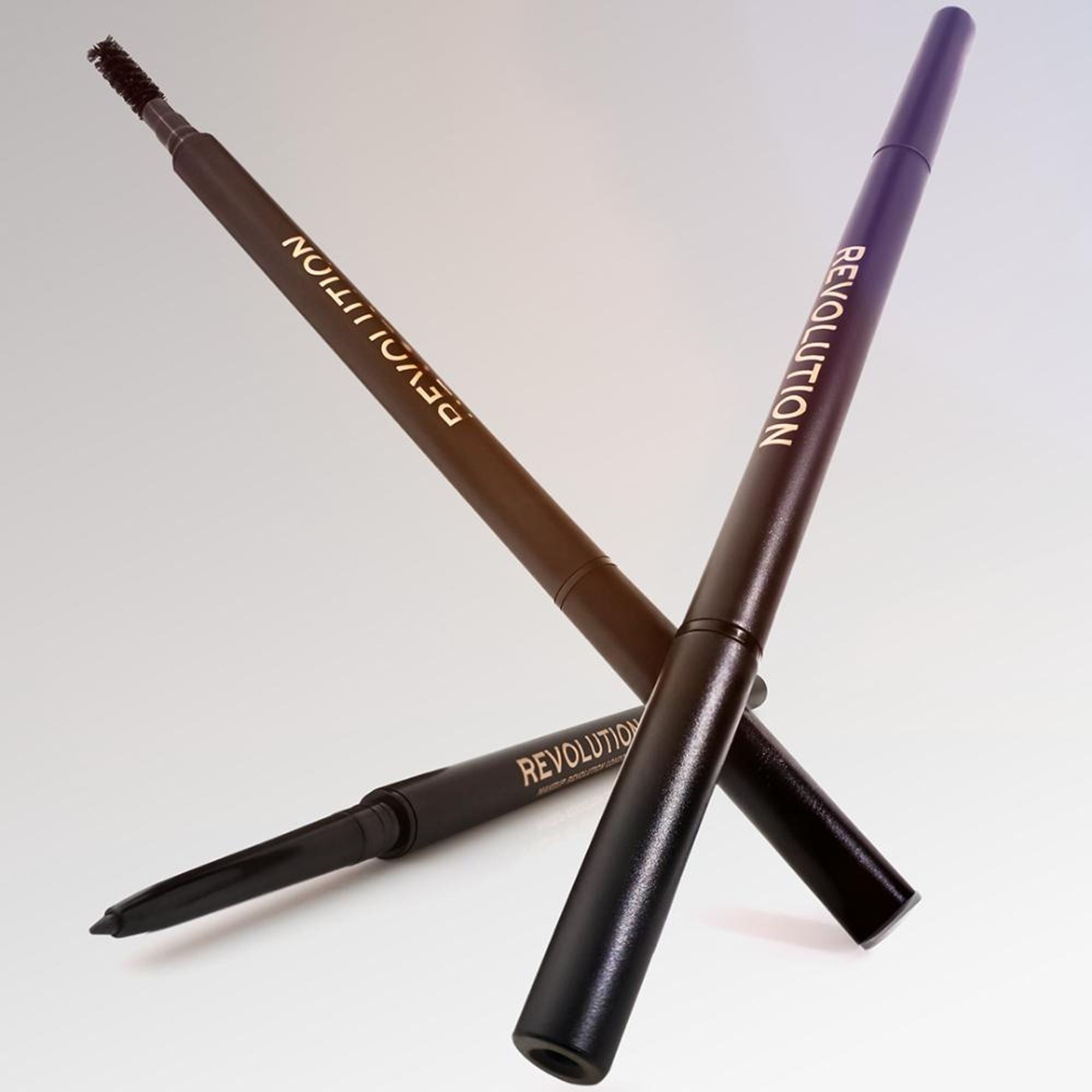 Makeup Revolution Precise Brow Pencil - Dark Brown - Distacart