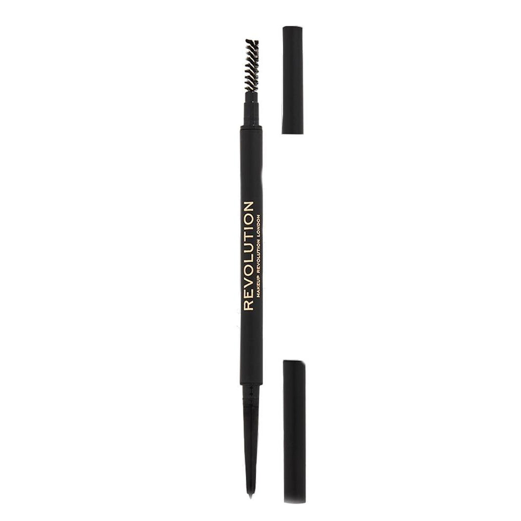 Makeup Revolution Precise Brow Pencil - Dark Brown - Distacart