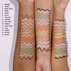 Makeup Revolution Streamline Waterline Eyeliner Pencil-Ultra Creamy Smudge Proof Smokey Looks - Black