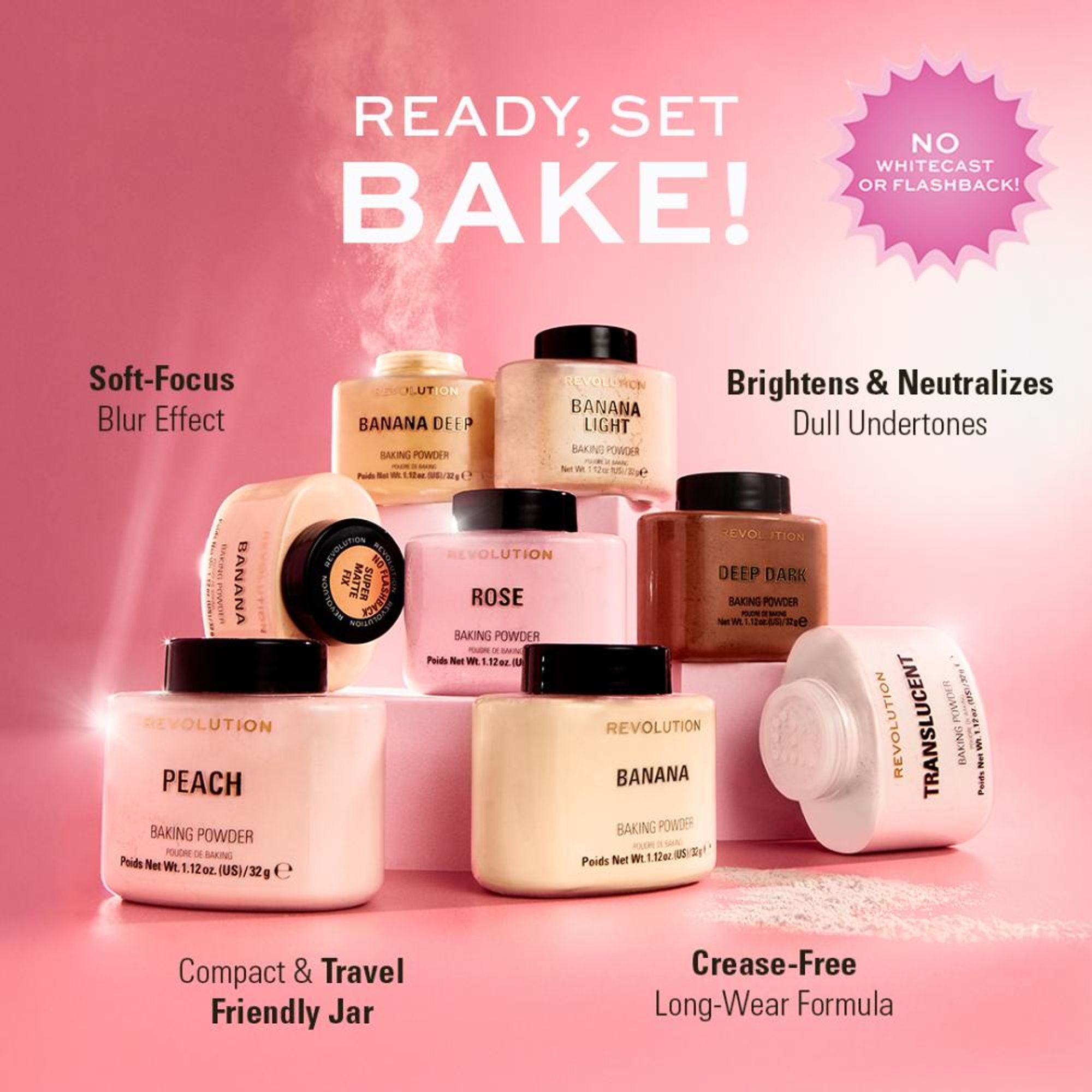 Makeup Revolution Banana Deep Loose Baking Powder