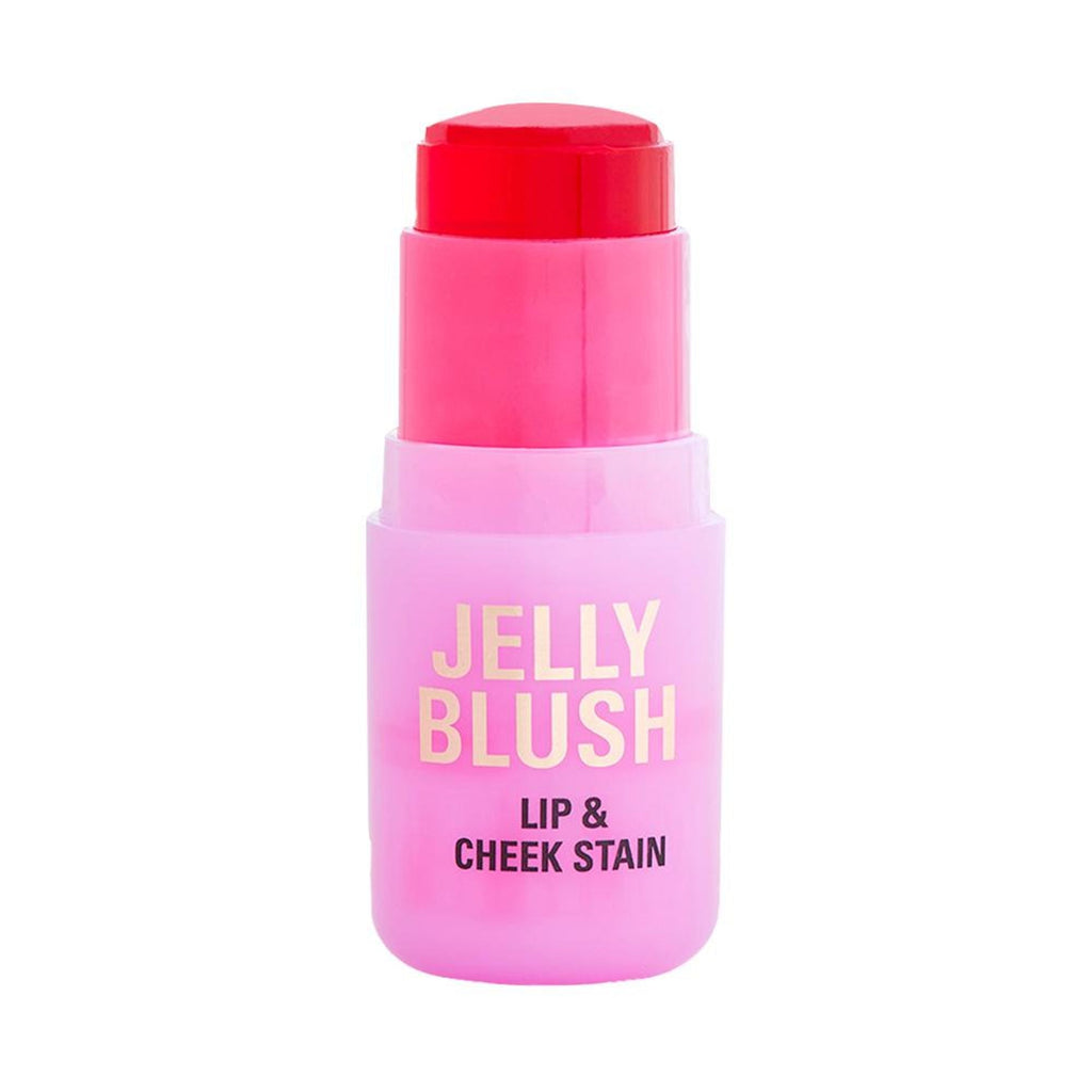 Makeup Revolution Jelly Blush Stick Lip and Cheek Stain - Strawberry Pink