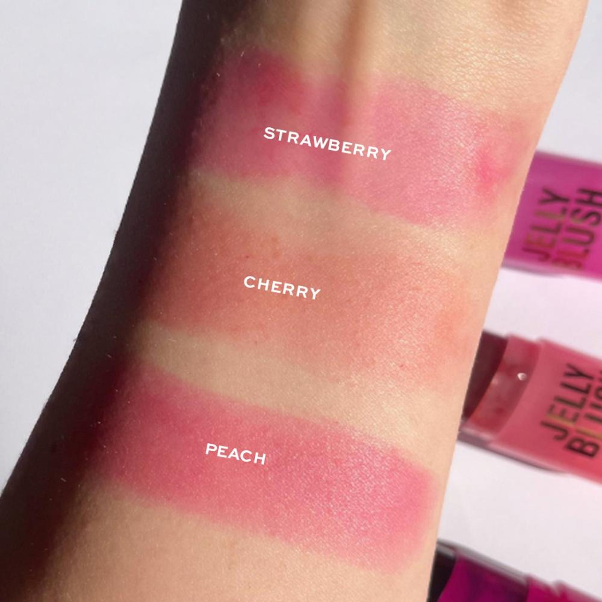 Makeup Revolution Jelly Blush Stick Lip and Cheek Stain - Cherry Red - Distacart