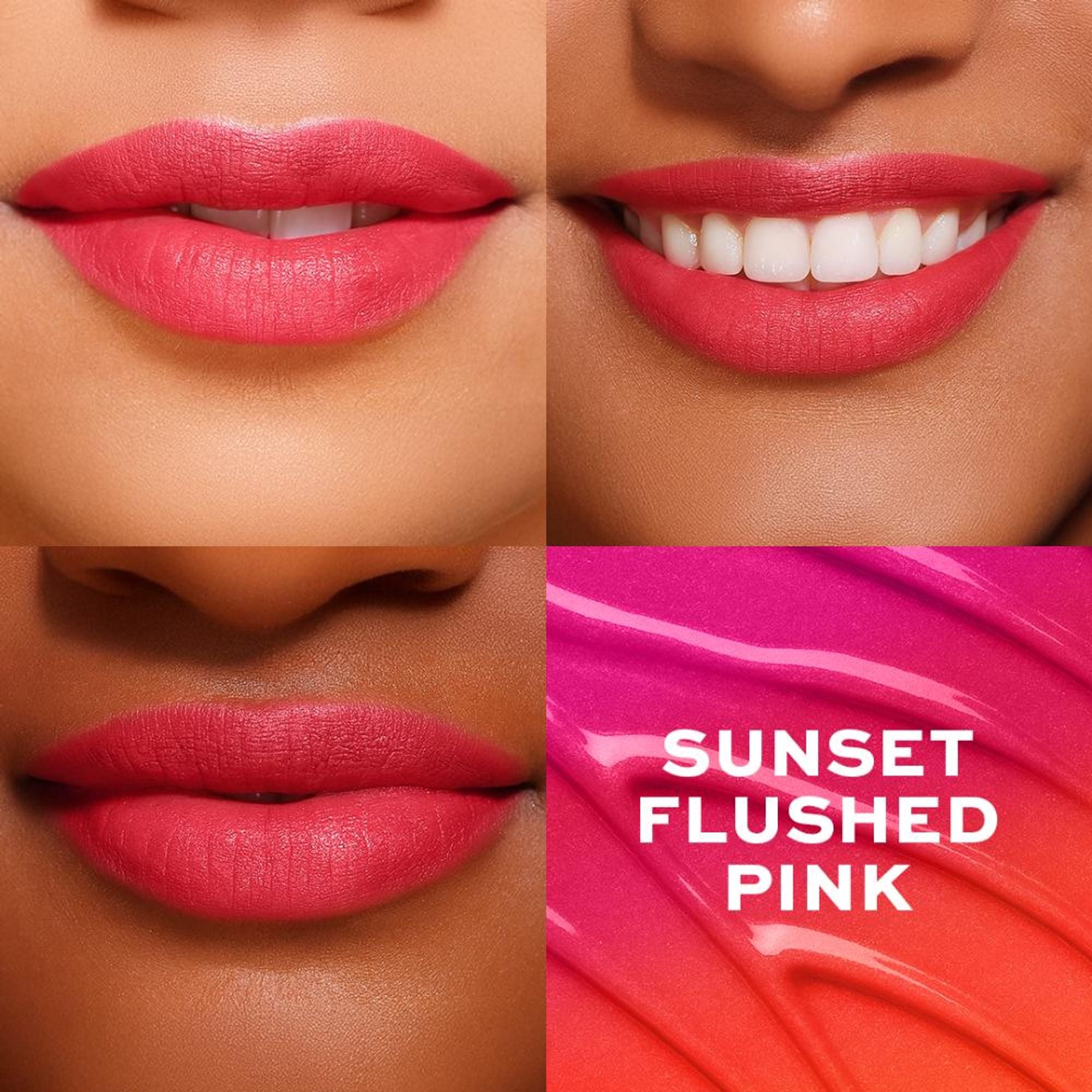 Makeup Revolution Sunset Shift Peel Off Lip - Stain Flushed Pink - Distacart