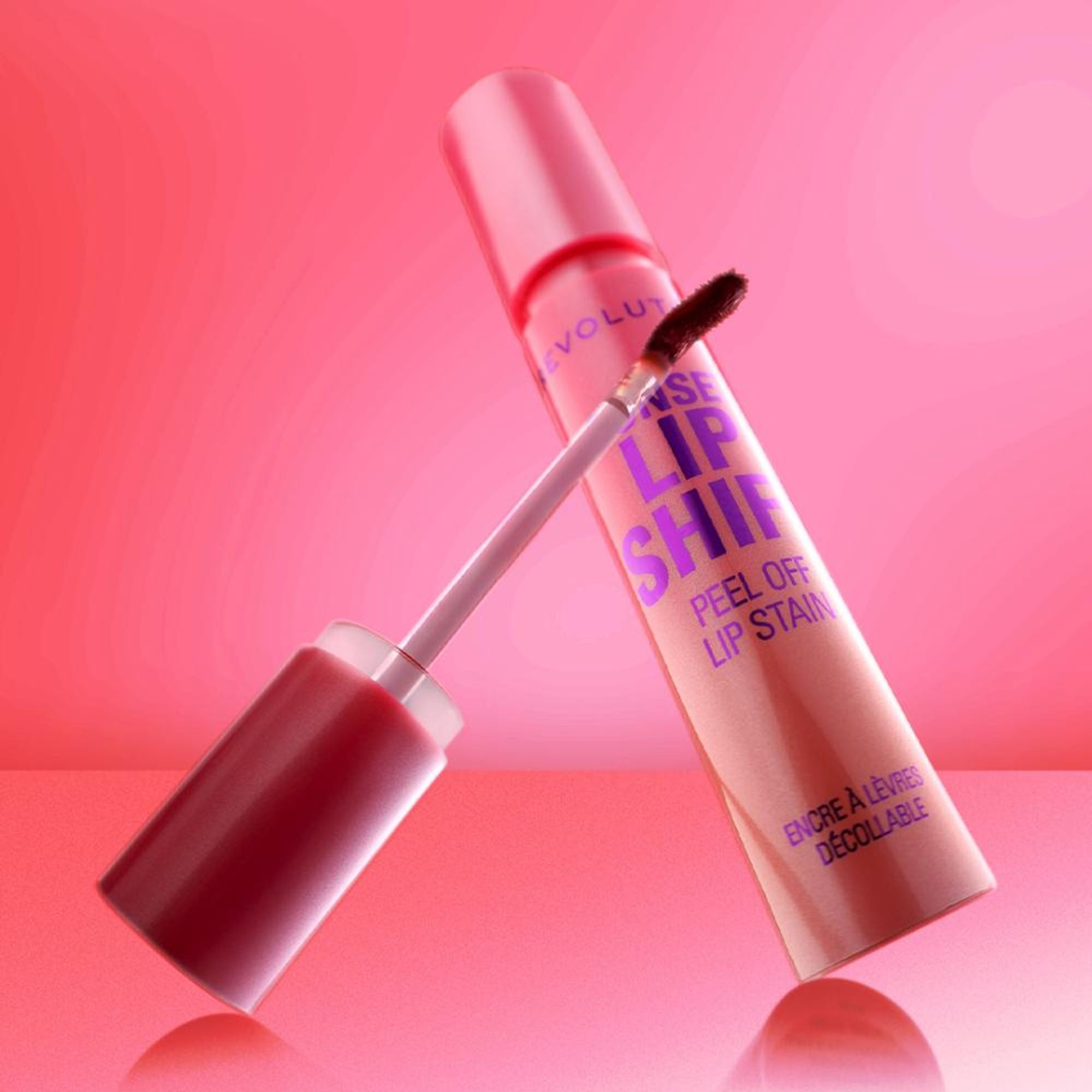 Makeup Revolution Sunset Shift Peel Off Lip - Stain Flushed Pink - Distacart