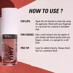 Makeup Revolution Relove Baby Lip & Cheek Tint - Long Lasting - Soft & Glowy Finish - Rose - Distacart