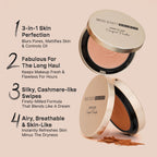 Swiss Beauty Born To Last 3-In-1 Skin Perfection Compact With Vitamin E - 1. Bare Dawn - Distacart