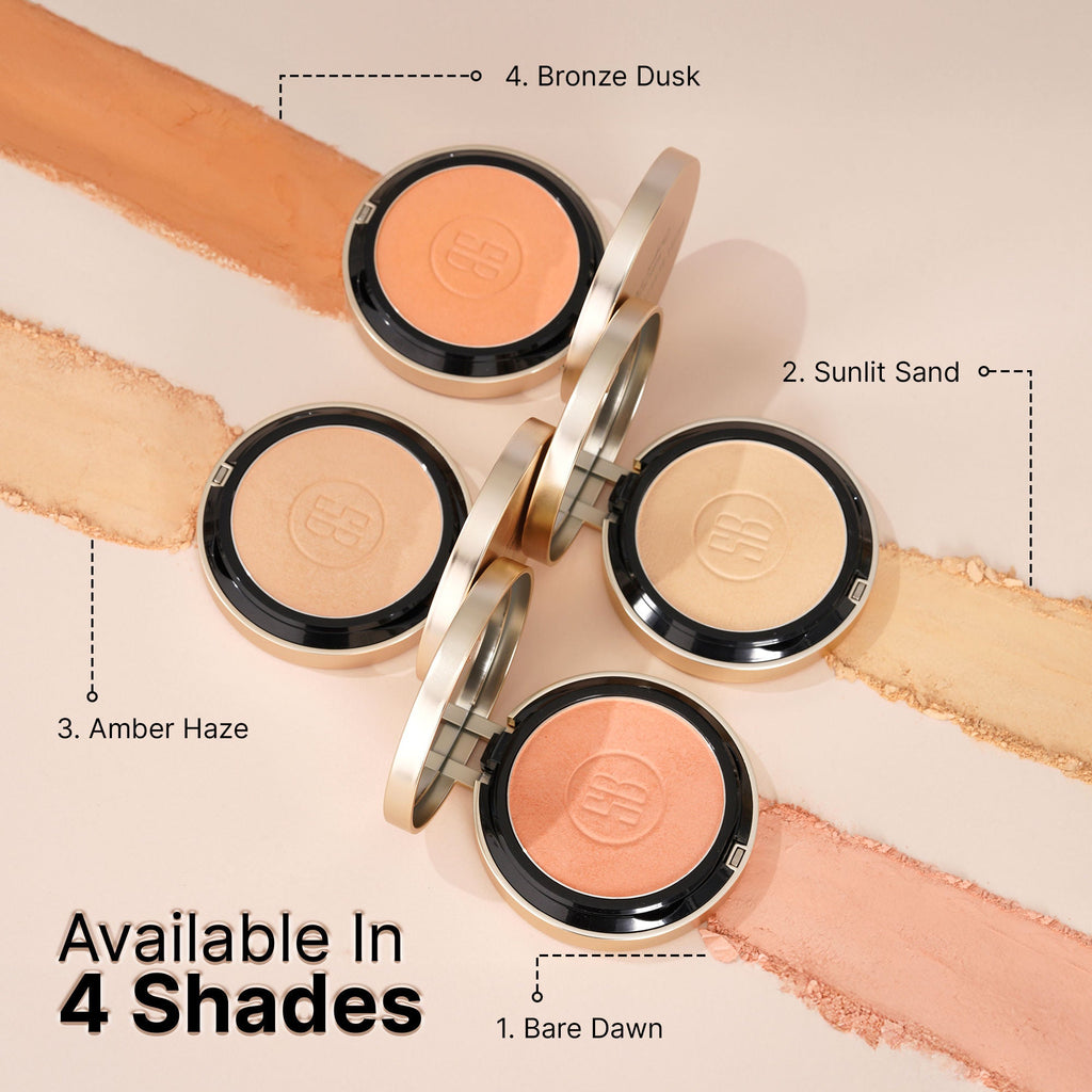 Swiss Beauty Born To Last 3-In-1 Skin Perfection Compact With Vitamin E - 2. Sunlit Sand - Distacart