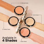 Swiss Beauty Born To Last 3-In-1 Skin Perfection Compact With Vitamin E - 2. Sunlit Sand - Distacart