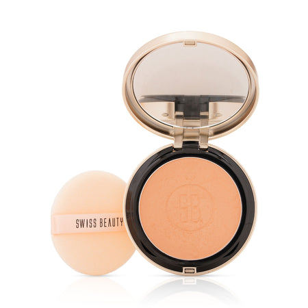 Swiss Beauty Born To Last 3-In-1 Skin Perfection Compact With Vitamin E - 3. Amber Haze