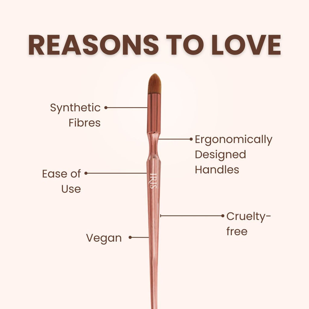 IRIS COSMETICS Luminous HD Precision Highlight Brush
