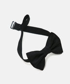 Manet Boys Solid Double Layer Bow - Black