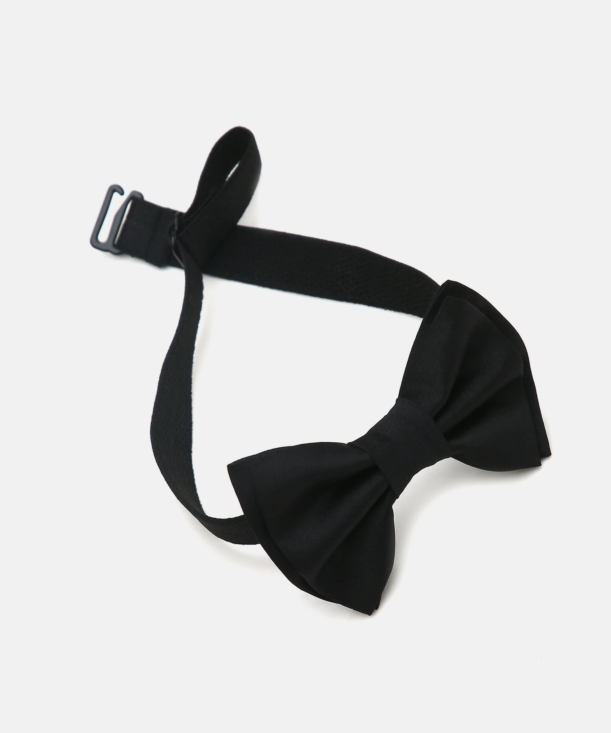 Manet Boys Solid Double Layer Bow - Black