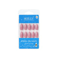 shills professional reusable press on nails almond spn635