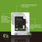 Miss Claire Pore Detox Mud Sheet Mask With Purifying Green Tea - Distacart