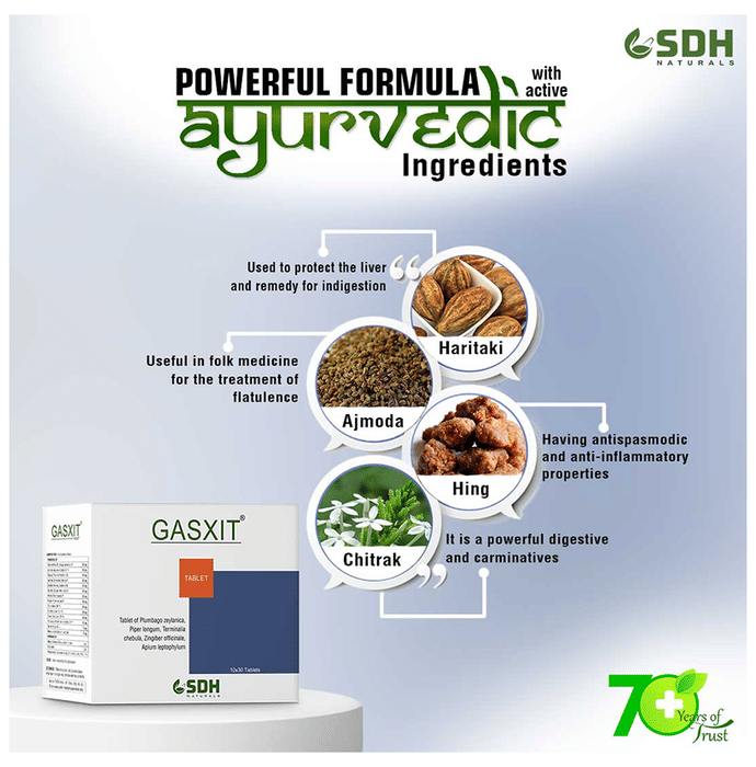 SDH Naturals Gasxit Tablet
